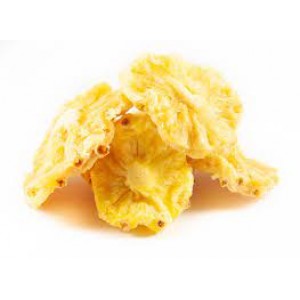 Ананас сушений натуральний без цукру кільцями, уп 1кг