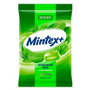 Mintex+ Mint зі смаком м'яти та ментолу, 140г
