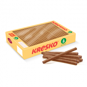 Хрусткі трубочки "Kresko" шоколадий смак 1кг