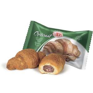 Круасан з начинкою малина ТМ Lukas, 1,4кг