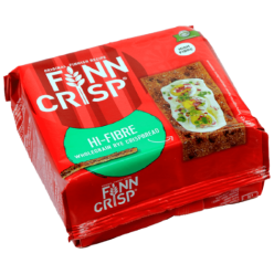FINN CRISP Хлібці житні Hi-Fibre з висівками 200г