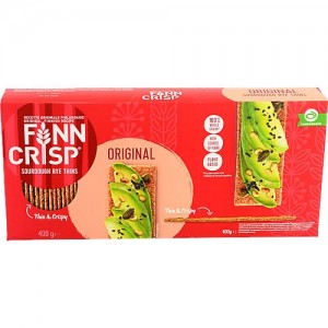 FINN CRISP Сухарики житні Oringinal taste 400г