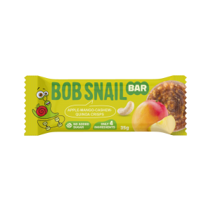 Фруктово-горіховий батончик «Яблуко-Манго-Кеш’ю-Кріспи Кіноа» BOB SNAIL (Равлик Боб) 35 г